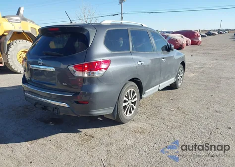 2014 Nissan Pathfinder S/Sv/Sl/Platinum from USA, damaged, VIN 5N1AR2MN9EC653942